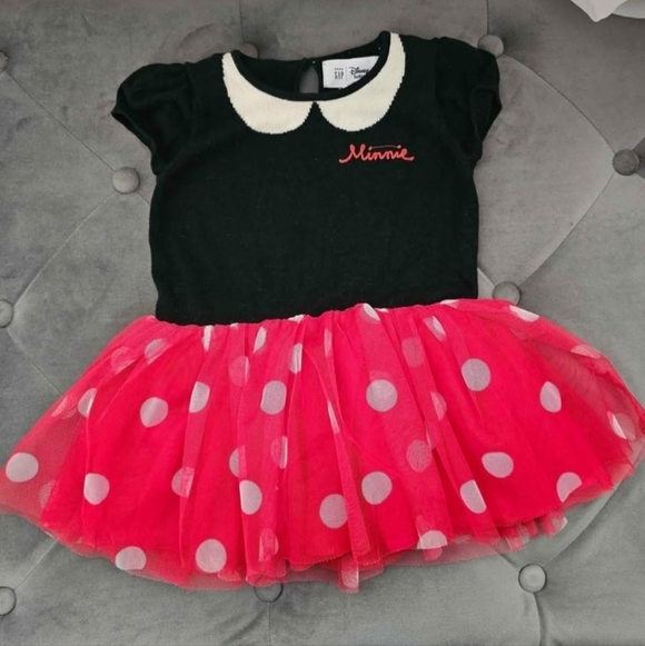 Disney Other - GapKids Minnie Mouse Costume - Black and Red